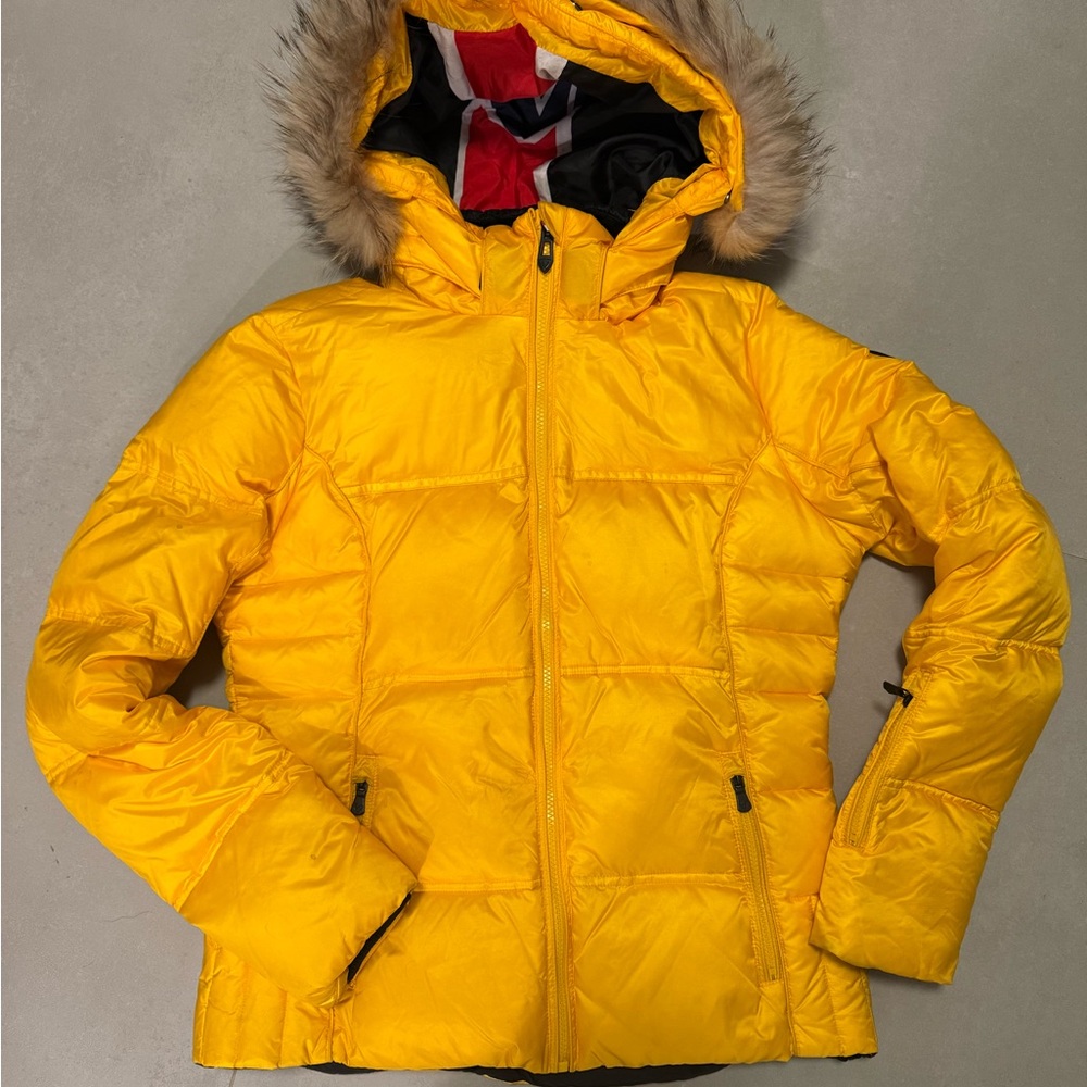Rossignol Vibrant Yellow Puffer Jacket